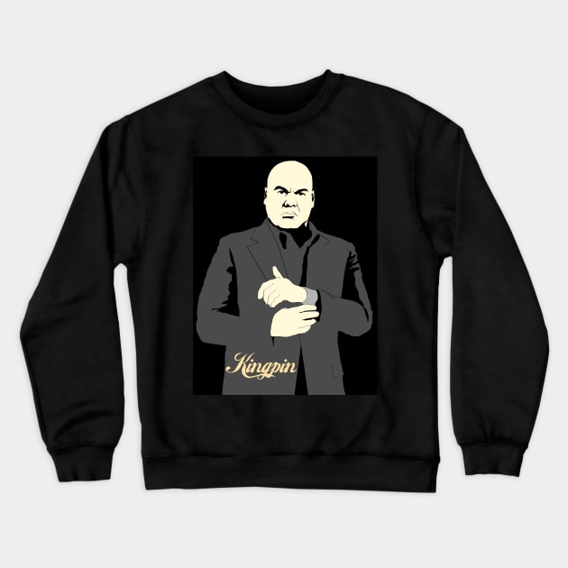 Kingpin Crewneck Sweatshirt by Blaze_Belushi